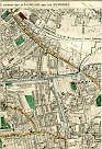 Walworth, South Eastern Railway Station, Brighton & South Coast Railway, South Eastern Railway (Bricklayers Arms Extension), Old Kent Road, Grand Surrey Canal, South Metropolitan Gas Works, Peckham New Town, Peckham, & Camberwell