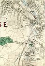 South London Railway, North Kent Railway, Mid Kent Railway, Ravensbourne River, Deptford Cemetery, Lewisham Cemetery, Lady Well or Bridge House Farm, Mid Kent Railway, Lewisham, & Lewisham Park
